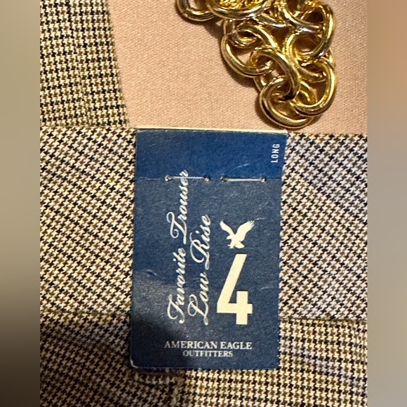 NWT AMERICAN EAGLE 🦅 FAVORITE TROUSERS LOW RISE. - Picture 8 of 12